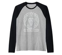 Dad King of The House Lion Handyman Tools Raglan Baseball Tee