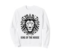 Dad King Of The House Lion Handyman Tools Sweatshirt