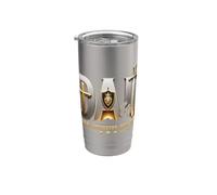 Dad Leader Protector Man of God Christian Father Religion Stainless Steel Insulated Tumbler