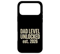 Dad Level Unlocked 2026 Leveled Up Video Gamer Gaming Case for iPhone 17 Pro Max