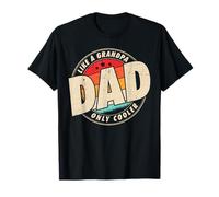 Dad Like A Grandpa Only Cooler Funny Fathers Day T-Shirt