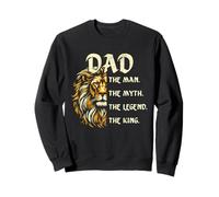 Dad Lion The Man The Myth The Legend The King Father's Day Sweatshirt
