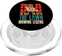 Dad Man The Myth The Lawn Mowing Legend PopSockets PopGrip for MagSafe