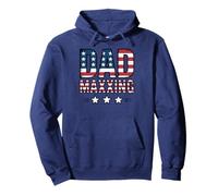 Dad-Maxxing Patriotic American Proud Soldier Fathers Day Pullover Hoodie