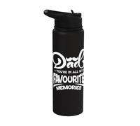 Dad, Men, Papa to be and Daddy Stainless Steel Insulated Water Bottle