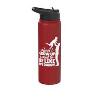 Dad, Men, Papa to be and Daddy Stainless Steel Insulated Water Bottle