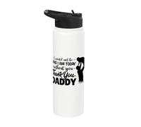 Dad, Men, Papa to be and Daddy Stainless Steel Insulated Water Bottle