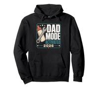 Dad Mode Activated 2026 New Dad Announcement Pullover Hoodie