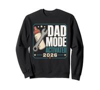 Dad Mode Activated 2026 New Dad Announcement Sweatshirt