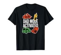 Dad Mode Activated Funny Fatherhood Minivan Parent Graphic T-Shirt