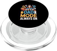 Dad Mode On Father Life Humor PopSockets PopGrip for MagSafe