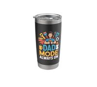 Dad Mode On Father Life Humor Stainless Steel Insulated Tumbler