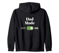 Dad Mode On Father's Day Parenting Humor Zip Hoodie