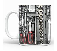 Dad Mug from Daughter, Son Or Wife, 11 Ounce, Cup for Dad Who Wants Nothing, Novelty Coffee Mugs for Men Who Have Everything, Husband Cup from Wife (White)