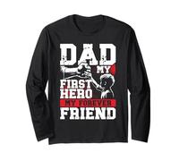 Dad My First Hero My Forever Friend Long Sleeve T-Shirt