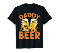 Dad Needs A Beer Button Up Shirts Funny Beer Drinking Love T-Shirt