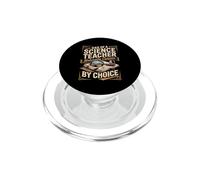 Dad of a Science Teacher Naturally Curious by Choice PopSockets PopGrip for MagSafe