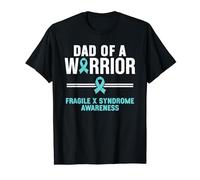 Dad Of A Warrior Fragile X Syndrome Awareness T-Shirt