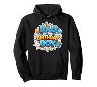 Dad Of The Birthday Boy Funny Son B-day Father Papa Daddy Pullover Hoodie