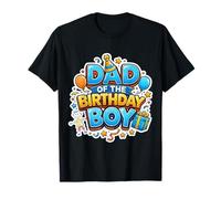 Dad of The Birthday Boy Funny Son B-Day Father Papa Daddy T-Shirt