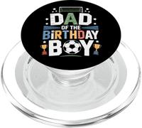 Dad Of The Birthday Boy Soccer Ball Scoring Party PopSockets PopGrip for MagSafe