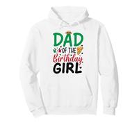 Dad Of The Birthday Girl Italy Italian Family Matching Party Pullover Hoodie