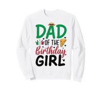 Dad Of The Birthday Girl Italy Italian Family Matching Party Sweatshirt