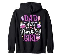 Dad Of The Birthday Girl Magic Wand Potion Zip Hoodie