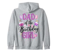 Dad Of The Birthday Girl Magic Wand Potion Zip Hoodie