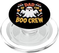 Dad Of The Boo Crew Halloween Dad Spooky Ghost Family Squad PopSockets PopGrip for MagSafe