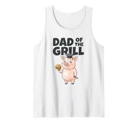 Dad of The Grill BBQ Joke Fathers Grilling Humor Day Master Tank Top