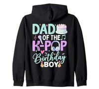 Dad Of The K-Pop Birthday Boy Zip Hoodie