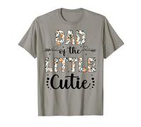 Dad of The Little Cutie Orange 1st Birthday Party T-Shirt