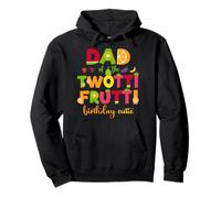 Dad Of the Twotti Frutti Cute 2nd Birthday Family Matching Pullover Hoodie