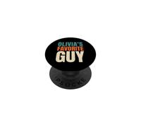 Dad Olivia's Favorite Guy Boyfriend PopSockets Adhesive PopGrip