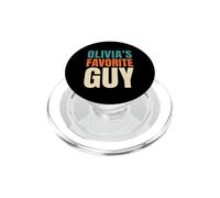 Dad Olivia's Favorite Guy Boyfriend PopSockets PopGrip for MagSafe