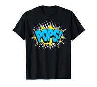 Dad or Pops! Verb Action Word Comic Book Style Pop Art T-Shirt