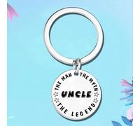 Dad PaPa Grandpa Pop-pop Gifts from Daughter Son Granddaughter Grandson Uncle Keychain from Niece Nephew Father's Day Gifts