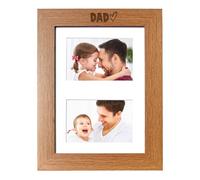 Dad Photo Picture Frame Double 6x4 Inch Landscape