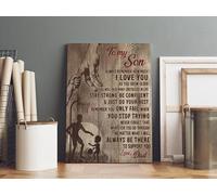 Dad Play Basketball With Son To My Son metal signFor Son From Dad Gift Idea From Dad For Little Son Family Play Basketball metal tin sign 6x8 Inch