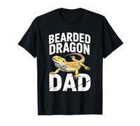 Dad Pogona Reptile Herpetology Bearded Dragon T-Shirt