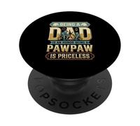 Dad Proud Being Pawpaw Is Priceless Father's Day Camping PopSockets Adhesive PopGrip