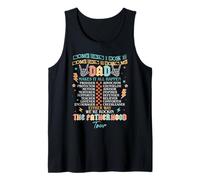 Dad Rock Makes It Happen Fathers Day Fatherhood Tour Life Tank Top