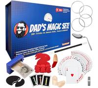Dad’s Magic Set - 50 Brilliant Magic Tricks for Dad to Amaze the Family - Easy to Learn - Video Tutorials by a Pro Magician - A Fun Gift for Dad or Grandad for Christmas, Birthdays and Father’s Day