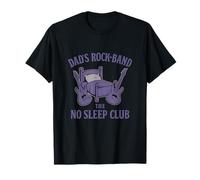 Dad’s Rock-Band The No Sleep Club Vintage Dad Life T-Shirt