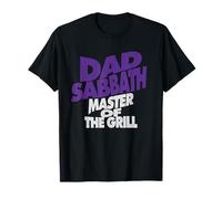 Dad Sabbath Master of The Grill Funny BBQ Heavy Metal Dad T-Shirt