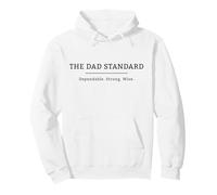 Dad Standard Father's Day Strong Wise Fatherhood Graphic Pullover Hoodie
