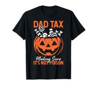Dad Tax Candy IRS Agent Halloween Carved Pumpkin Matching T-Shirt