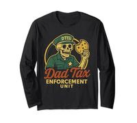 Dad Tax Enforcement Unit Snack Confiscation Funny Papa Gea Long Sleeve T-Shirt