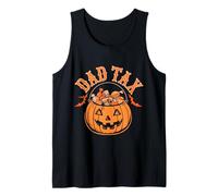 Dad Tax Halloween Trick Or Treat Candy Pumpkin Dad Joke Tank Top